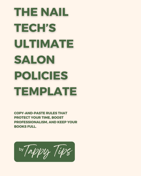 E-book: Ultimate Salon Policies Template
